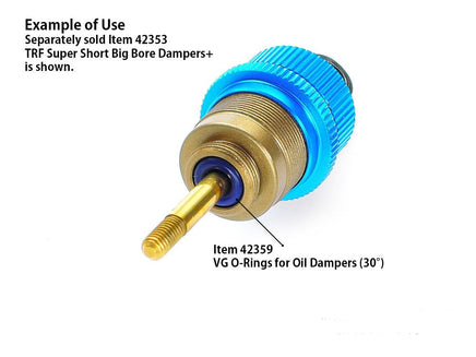 Tamiya - VG O-Rings for Oil Dampers, 30 Degrees - Hobby Recreation Products