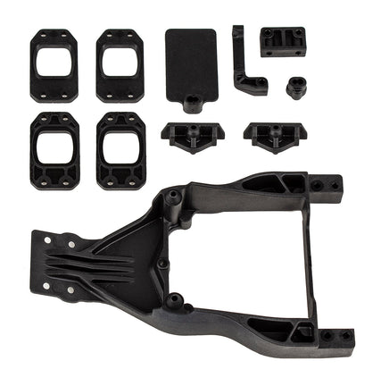 Team Associated - DR10M Front Chassis Plate and Gearbox Mount Set - Hobby Recreation Products