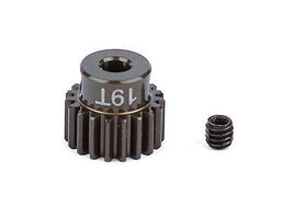 Team Associated - Factory Team Aluminum Pinion Gear, 19T 48P, 1/8" shaft - Hobby Recreation Products