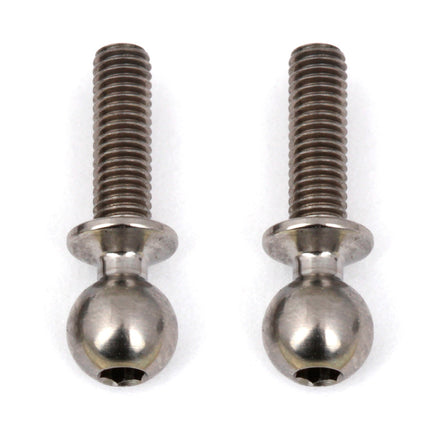 Team Associated - Factory Team HD Titanium Ballstuds, B6/B6D, 10mm - Hobby Recreation Products