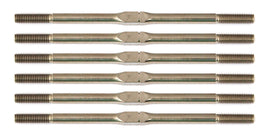 Team Associated - Factory Team Titanium Turnbuckle Set, for ProSC10, 3x67mm (2.65in) Silver - Hobby Recreation Products