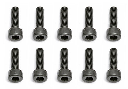 Team Associated - M3X10mm SHC Screws - Hobby Recreation Products