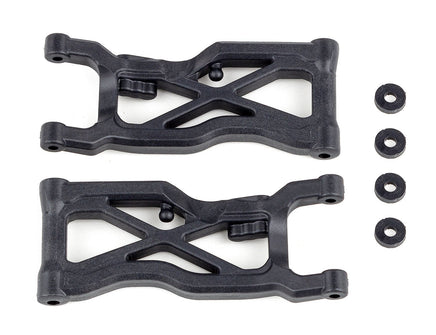 Team Associated - RC10B7 FT Rear Suspension Arms, Carbon - Hobby Recreation Products