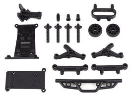 Team Associated - Reflex 14MT Bumper, Wheelie Bar, Body Mount Set - Hobby Recreation Products