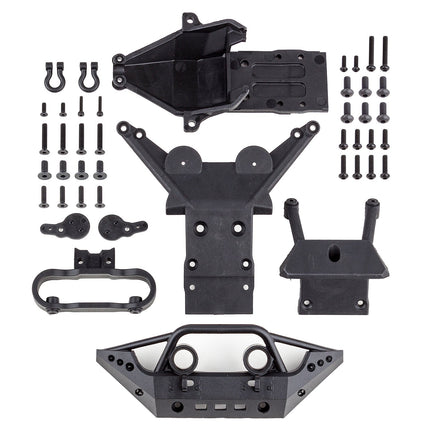 Team Associated - Rival MT10 Skid Plates Set - Hobby Recreation Products