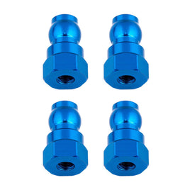 Team Associated - Shock Bushings, 12mm, Blue Aluminum, for B6.1 - Hobby Recreation Products