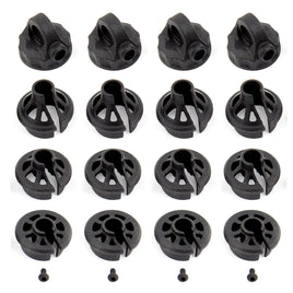 Team Associated - Shock Caps and Spring Cups, for B6.1 - Hobby Recreation Products