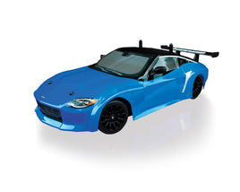 Team Associated - SR27 2023 Nissan Z RTR, NiMH Combo, Blue - Hobby Recreation Products