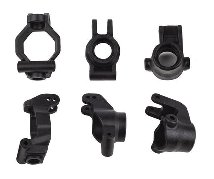 Team Associated - SR7 Caster Blocks, Steering Blocks, and Rear Hubs Set - Hobby Recreation Products