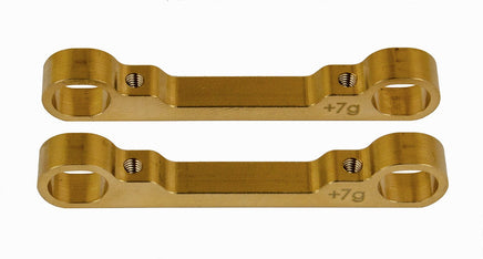 Team Associated - TC7.1 Factory Team Brass Arm Mounts (Outer) - Hobby Recreation Products