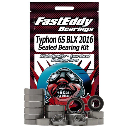 Team FastEddy - Arrma Typhon 6S BLX 2016 Sealed Bearing Kit - Hobby Recreation Products