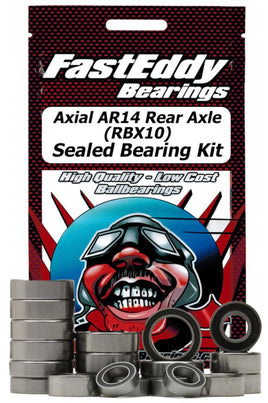 Team FastEddy - Axial AR14 Rear Axle (RBX10) Sealed Bearing Kit - Hobby Recreation Products