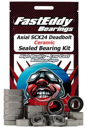 Team FastEddy - Axial SCX24 Deadbolt Ceramic Sealed Bearing Kit - Hobby Recreation Products