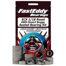 Team FastEddy - ECX 1/18 Roost 4WD Desert Buggy Sealed Bearing Kit - Hobby Recreation Products