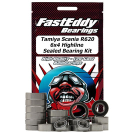 Team FastEddy - Tamiya Scania R620 6x4 Highline (Item #56323) Sealed Bearing Kit - Hobby Recreation Products