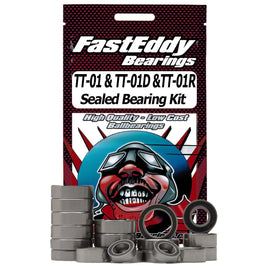 Team FastEddy - Tamiya TT-01 Chassis Sealed Bearing Kit - Hobby Recreation Products