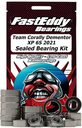 Team FastEddy - Team Corally Dementor XP 6S 2021 Sealed Bearing Kit - Hobby Recreation Products