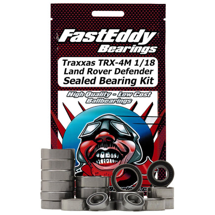 Team FastEddy - Traxxas Compatible TRX-4M 1/18 Land Rover Sealed Bearing Kit - Hobby Recreation Products