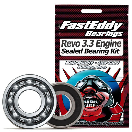 Team FastEddy - Traxxas Revo 3.3 Engine Sealed Bearing Kit - Hobby Recreation Products