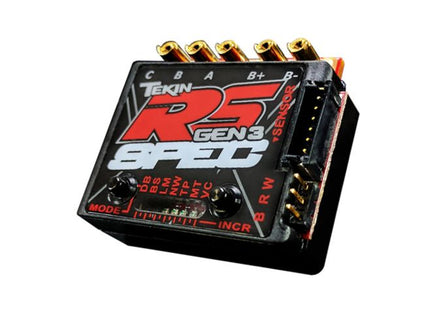 Tekin - RS Gen3 Spec Sensored/Sensorless D2 ESC 13.5 Turn Limit - Hobby Recreation Products