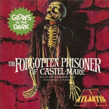Atlantis Models - 1/8 Forgotten Prisoner of Castel-Mare Glow Edition Plastic Model Kit, Skill Level 2 - Hobby Recreation Products