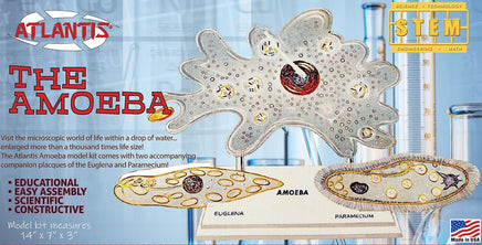 Atlantis Models - Amoeba Single Cell Model Kit STEM Plastic Model Kit - Hobby Recreation Products