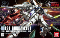 Bandai - #167 Gundam F91 "Gundam F91, Bandai HGUC - Hobby Recreation Products