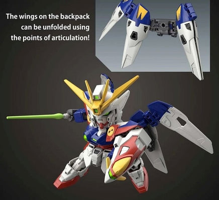 Bandai - #18 Wing Gundam Zero "Gundam Wing" , Bandai Spirits Hobby SD-EX Standard - Hobby Recreation Products