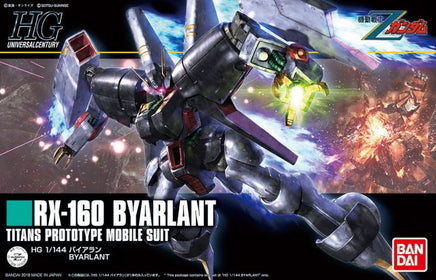 BANDAI - #214 RX-160 Byarlant HGUC 1/144 Model Kit, from "Z Gundam" - Hobby Recreation Products