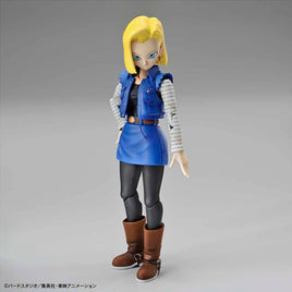 Bandai - Android 18 (New Pkg Ver) "Dragon Ball", Bandai Spirits Figure-rise Standard - Hobby Recreation Products