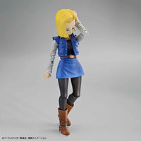 Bandai - Android 18 (New Pkg Ver) "Dragon Ball", Bandai Spirits Figure-rise Standard - Hobby Recreation Products