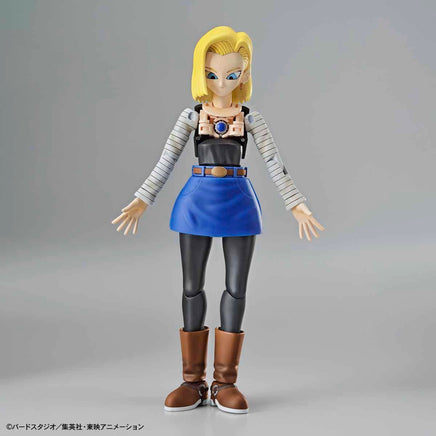 Bandai - Android 18 (New Pkg Ver) "Dragon Ball", Bandai Spirits Figure-rise Standard - Hobby Recreation Products