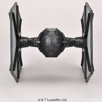 BANDAI - First Order Tie Fighter 1/72 Model Kit, Star Wars Character Line - Hobby Recreation Products