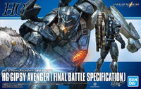 BANDAI - Gipsy Avenger (Final Battle Specification) HG Model Kit, from "Pacific Rim" - Hobby Recreation Products