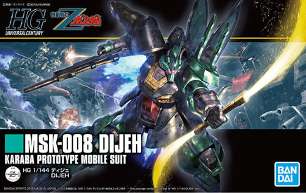 Bandai - MSK-008 Dijeh Mobile Suit Gundam 1/144 HGUC - Hobby Recreation Products