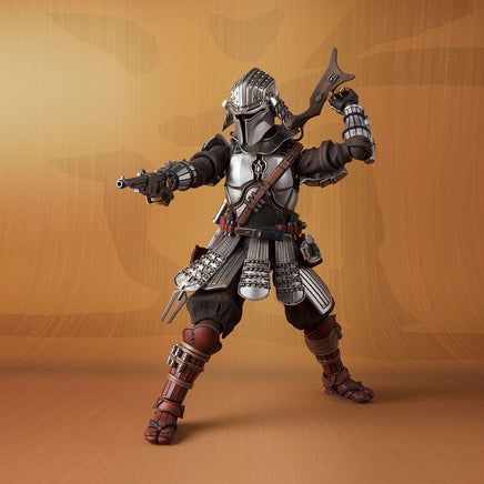 Bandai - Ronin Mandalorian and Grogu Beskar Armor, "The Mandalorian ", Bandai Spirits Meisho Movie Realizatio - Hobby Recreation Products