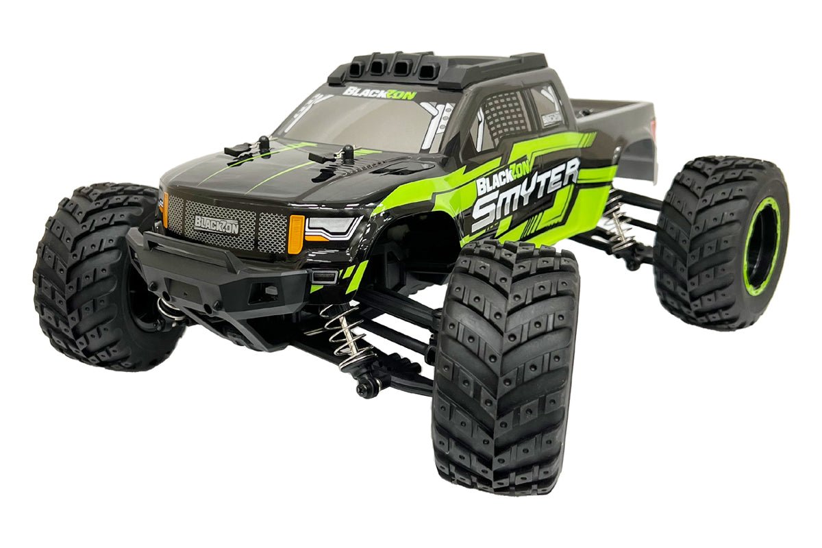 Smyter MT 1 12 4WD Electric Monster Truck Green Hobby Recreation Products