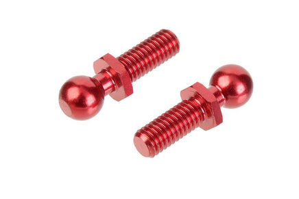 Corally - Aluminum Threaded Ball 4.25mm - 2 pcs - Hobby Recreation Products