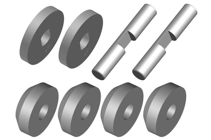 Corally - Planetary Differential Gears - Metal - 1 Set: Mammoth, Moxoo, Triton - Hobby Recreation Products