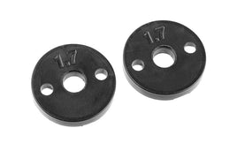 Corally - Shock Piston - Composite - 2x 1.7mm Holes - 2 pcs: SBX410 - Hobby Recreation Products