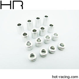 Hot Racing - M3 3 -9mm Aluminum Standoff Spacer (16) - Hobby Recreation Products