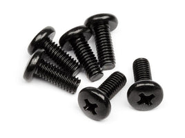 HPI Racing - Binder Head Screw, M4X10mm, (6pcs) - Hobby Recreation Products