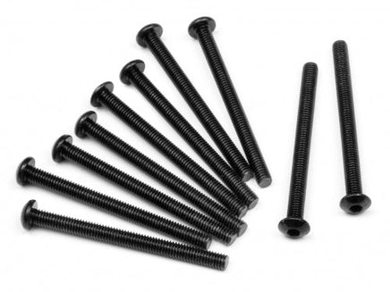 HPI Racing - Button Head Screw, M3X35mm, Hex Socket, (10pcs) - Hobby Recreation Products