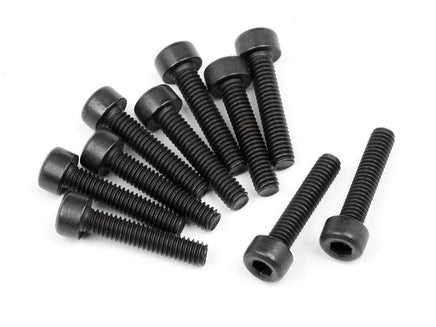 HPI Racing - Cap Head Screw, M2.5X12mm, (10pcs) - Hobby Recreation Products