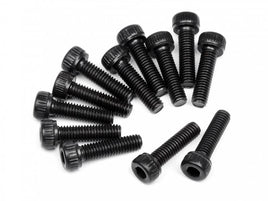 HPI Racing - Cap Head Screw, M2.6X10mm, Hex Socket, (12pcs) - Hobby Recreation Products