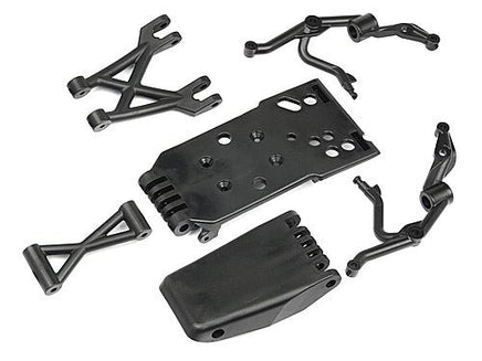 HPI Racing - Front Skid Plate Set, Super 5SC Flux - Hobby Recreation Products