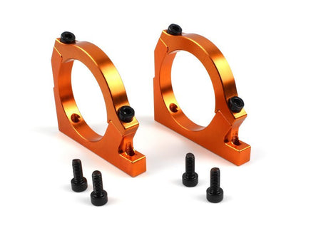 HPI Racing - Motor Mount Set (Orange) - fits Savage X Flux V2 - Hobby Recreation Products