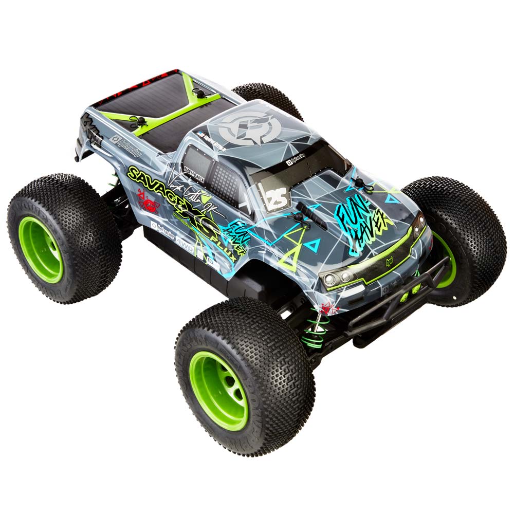 HPI Racing - Savage XS, Flux Vaughn Gittin Jr Fun- Haver RTR, 4WD, w/  2.4GHz Radio System
