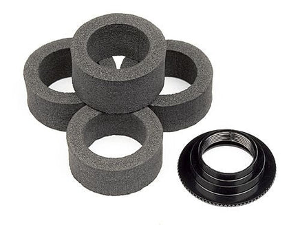 HPI Racing - Servo Saver Foam (4pcs), with Adjust Nut, Vorza Flux - Hobby Recreation Products