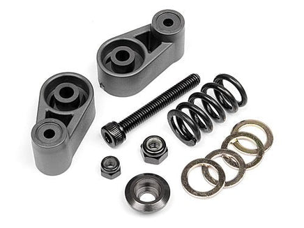 HPI Racing - Servo Saver Set (Gunmetal), Baja 5SC/D-Box/Boss - Hobby Recreation Products